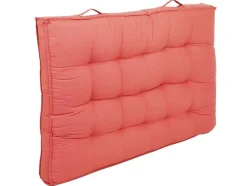 Almofada De Palete Em Algodao 80 X 120 X 12 Cm Cor Coral - Baila