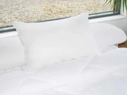 Almofada Memória De Forma Memofill 50X70 Cm Percal De Algodao 91 Fios/Cm 700 G Branco - Auxence