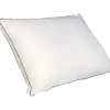 Almofada Sensacao Penas Em Percal De Algodao 91 Fios/Cm 50 X 70 Cm 700 G Branco - Auxence