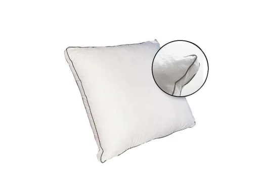 Almofada Sensacao Penas Em Percal De Algodao 91 Fios/Cm 50 X 70 Cm 700 G Branco - Auxence