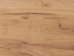 Aparador 4 Portas E 4 Nichos Com Leds, Natural Claro E Antracite - Idesia