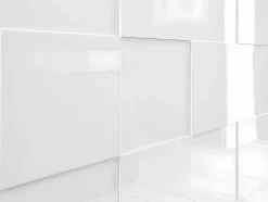 Aparador Alto Com 2 Portas Lacado A Branco - Calisto