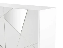 Aparador Com 4 Portas Lacado A Branco - Cantiano