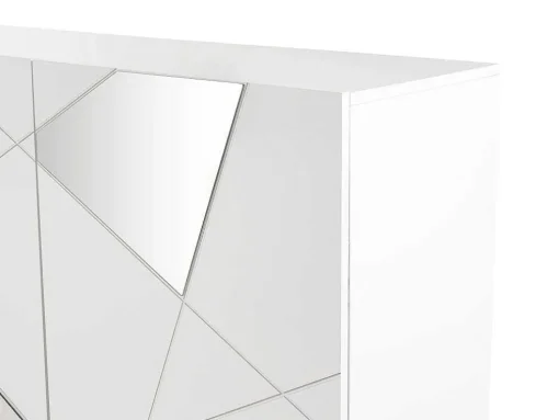 Aparador Com 4 Portas Lacado A Branco - Cantiano