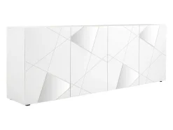 Aparador Com 4 Portas Lacado A Branco - Cantiano