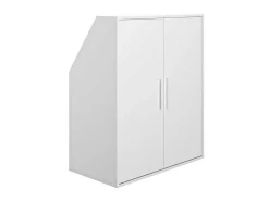 Armário Com Inclinacao 2 Portas Branco - Adezio