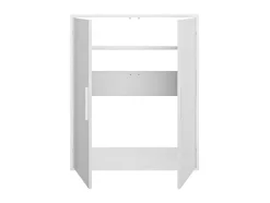 Armário Com Inclinacao 2 Portas Branco - Adezio
