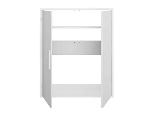 Armário Com Inclinacao 2 Portas Branco - Adezio