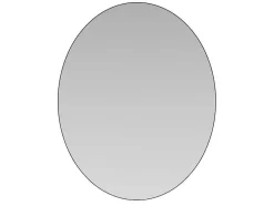 Armário De Parede Oval Com Espelho Preto - Ruri