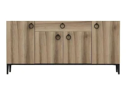 Armário Multiusos Gloria, Noz, 160X42X75 Cm, Epikasa