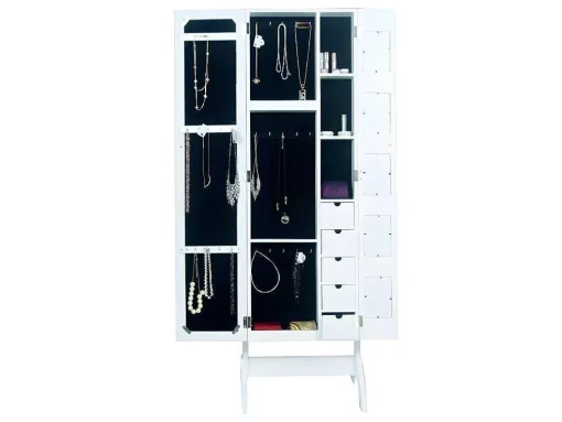 Armário Para Joias Com Espelho E Porta-Fotos Polina - A.160 Cm