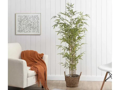 Arvore Artificial Bambu Com Tronco Natural A.160 - Mucuri