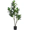 Arvore Artificial Calathea Com Vaso A.150 - Lusake