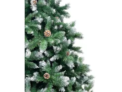 Arvore De Natal Luxuosa 210 Cm Efeito Neve