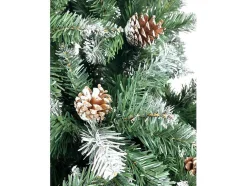 Arvore De Natal Luxuosa 210 Cm Efeito Neve