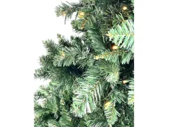 Arvore De Natal Realista Com Leds Integrados 240 Cm