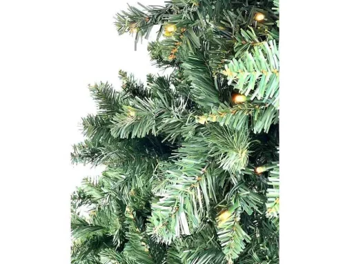 Arvore De Natal Realista Com Leds Integrados 240 Cm