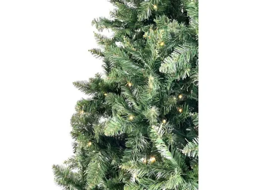 Arvore De Natal Realista Com Leds Integrados 240 Cm