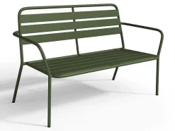 Banco De Jardim Em Metal Caqui - Mirmande