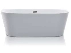 Banheira Clássica De 200 L Dimensoes 150X75X58 Cm Cor Branca - Divina