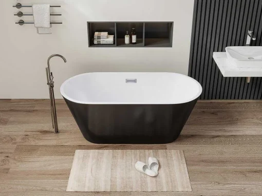 Banheira Clássica Design Twiggy - 70*150*58Cm - Preto