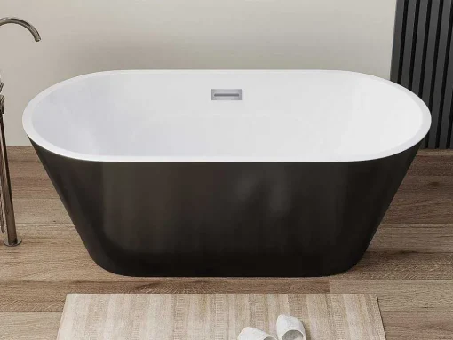 Banheira Clássica Design Twiggy - 70*150*58Cm - Preto