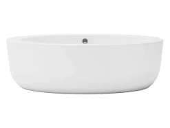 Banheira Clássica Oval 251 L, 185X90X58 Cm, Acrilico Branco - Marmati