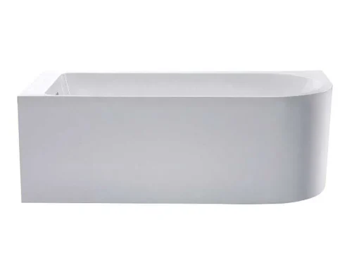 Banheira De Canto 201 L, 150 X 75 X 58 Cm Branca, Canto Esquerdo - Anika
