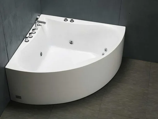 Banheira De Canto Agyness - 263L - 135*135*A57 Cm