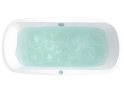 Banheira De Hidromassagem Com Leds Sirgao - 1 Péssoa - 155L - 75X150 Cm - Preta