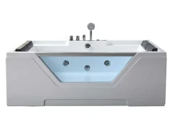 Banheira Hidromassagem 170 X 120 Cm 8 Jatos Com Vidro Panorâmico - Amber