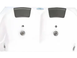 Banheira Hidromassagem Branca 180 X 120 Cm 2 Péssoas 8 Jactos - Poppy