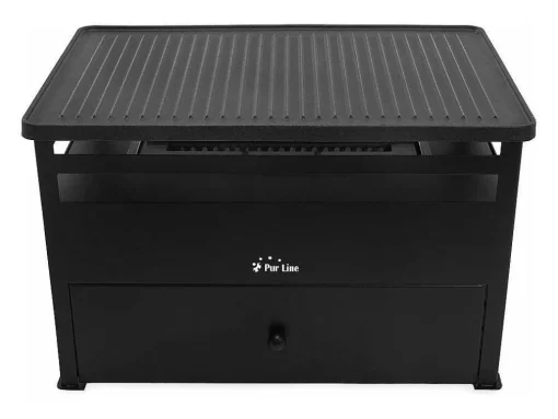 Barbecue A L'Ethanol 1.5L En Acier Noir