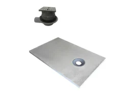 Base De Duche Para Ladrilhar Delos Com Sifao Incluido - 1400X900X40Mm -Recortavel