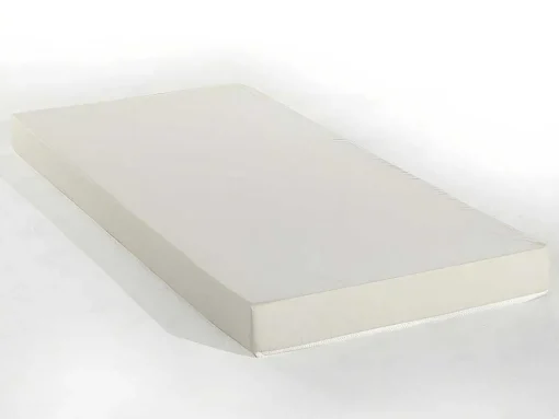 Beliche Com Gaveta Cama Dupla E Com Espacos De Arrumação 3X90X190 Cm Cor Branco E Natural + Colchões - Anthony