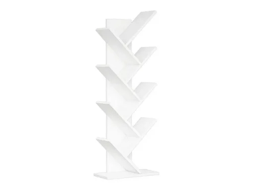 Biblioteca Com 7 Prateleiras Branco - Asinali