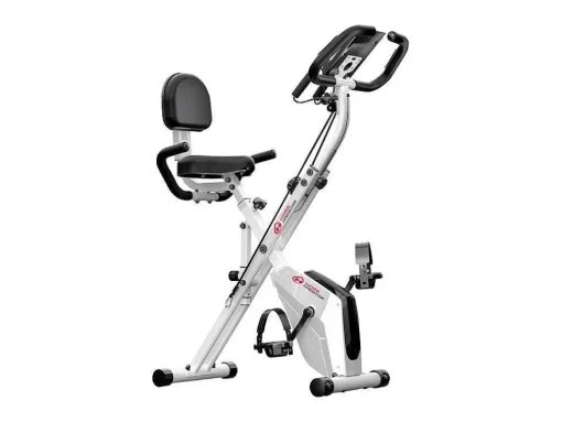 Bicicleta De Exercicio Dobravel 3 Em 1, Bicicleta De Fitness Reclinada Magnetica X-Bike Com Resistencia Ajustavel De 8 Niveis Para Treino De Ginasio Em Casa