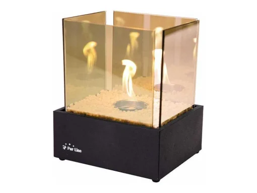 Biolareira De Mesa Com Chama De Efeito Infinito