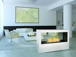 Biolareira Modular De Grandes Dimensoes Em Aco Branco