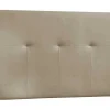 Cabeceira - Couro Sintetico 160X120X4Cm - Vison