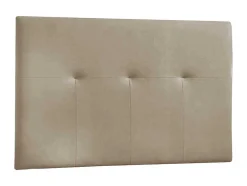 Cabeceira - Couro Sintetico 160X120X4Cm - Vison