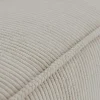 Cabeceira De Cama 220 Cm Veludo Canelado Bege - Timano De Pascal Morabito