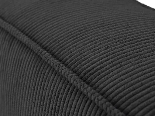 Cabeceira De Cama 220 Cm Veludo Canelado Cinzento Antracite - Timano De Pascal Morabito