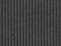 Cabeceira De Cama 220 Cm Veludo Canelado Cinzento Antracite - Timano De Pascal Morabito