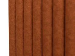 Cabeceira De Cama Costuras Verticais 150 Cm Tecido Terracota - Sarah