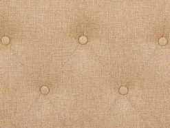 Cabeceira De Cama Estofada Massimo - Tecido - 160 Cm - Bege