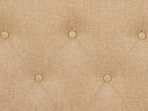 Cabeceira De Cama Estofada Massimo - Tecido - 160 Cm - Bege