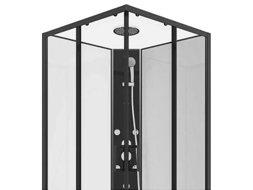 Cabine De Duche De Canto De Hidromassagem C80 X L80 X A225 Cm - Kivora