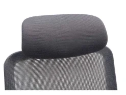 Cadeira De Escritório Ergonomica Profissional Em Nylon E Tecido Cor Cinza - Bankano