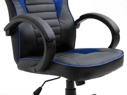 Cadeira De Escritório Estilo Gaming, Racer (Azul)